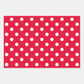 Red & White Wrapping Paper Sheets (Voorkant 3)