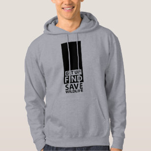 Red Wildlife Mannen Hoodie