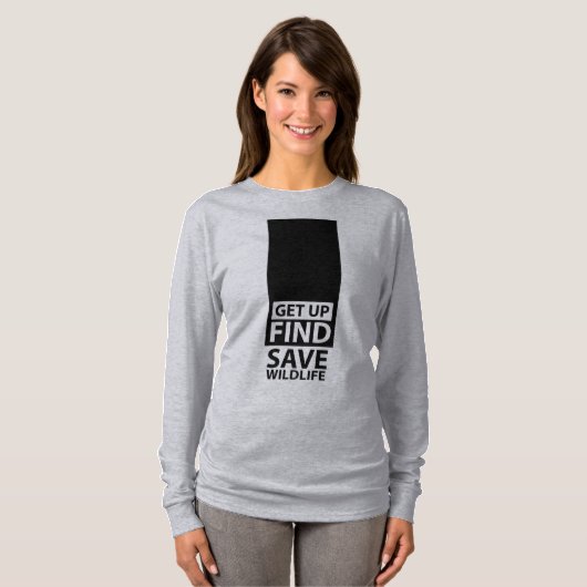 Red Wildlife Tshirts voor dames (Voorkant volledig)