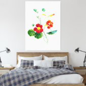 Red Willow II Reverie:  Botanisch Canvas Afdruk (Insitu (Slaapkamer))