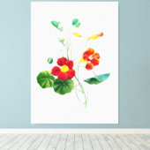 Red Willow II Reverie:  Botanisch Canvas Afdruk (Insitu (Houten vloer))