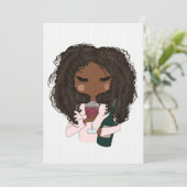 Red Wine Bachelorette Kaart (Staand voorkant)