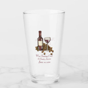 Red Wine Bottle Grapes Glass Tasting Charity Event Glas