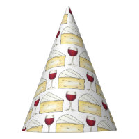 Red Wine Glass Brie Cheese Tasting Charity Event