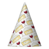 Red Wine Glass Brie Cheese Tasting Charity Event Feesthoedjes (Links)