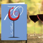 Red Wine Glass Funny Quote 70th Birthday Card Kaart<br><div class="desc">Red Wine Glass Funny Quote 70th Birthday Card. Het ontwerp heeft een abstract rood wijnglas met daarin een leeftijdscijfer en op de achtergrond is het getal in witte kleur. Citaat 70 Wat motivatie, positief en grappig is, en perfect voor een persoon met een gevoel van humor. Geweldig voor een vrouw...</div>