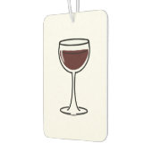 Red Wine Glass Luchtverfrisser (Links)