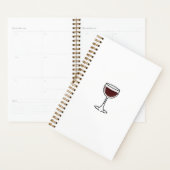 Red Wine Glass Planner (Display)