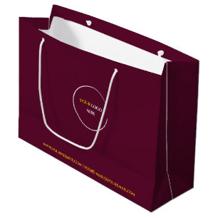 Red Wine Large Gift Bag Groot Cadeauzakje