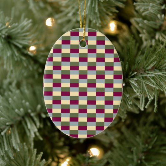 Red Wine on a Jungle Trip Colors Keramisch Ornament (Boom)