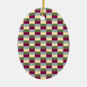 Red Wine on a Jungle Trip Colors Keramisch Ornament (Voorkant)