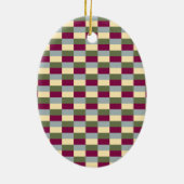 Red Wine on a Jungle Trip Colors Keramisch Ornament (Achterkant)