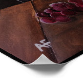 Red Wine Painting by Alfred Fox Poster (Hoek)