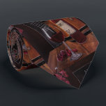 Red Wine Painting by Alfred Fox Stropdas<br><div class="desc">Red Wine Painting by Alfred Fox.</div>