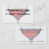 Red Wine Professional Visitekaartjes (Voorkant / Achterkant)