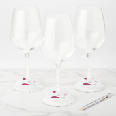 Red WIne Tasting Wijnglaslabel (Set)