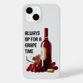 Red Wine Time Telefoonhoesje Case-Mate iPhone Case (Achterkant)