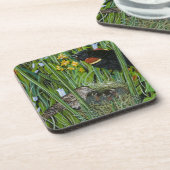 Red Wing Blackbird Bier Onderzetter (Linkerzijde)