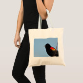 Red Wing Blackbird Tote Bag (Voorkant (product))