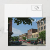 Red Wing Briefkaart (Voorkant / Achterkant)