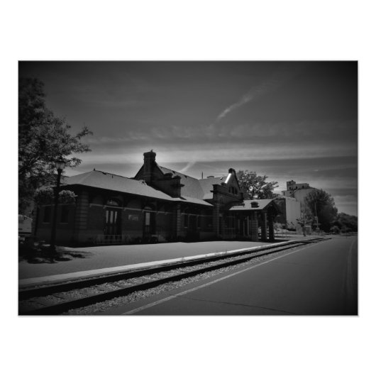 "Red Wing Depot" Foto Afdruk (Voorkant)