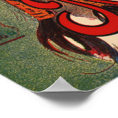 Red Wing Indian Sheet Music Hoesje Poster (Hoek)