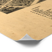 Red Wing Minnesota 1880 Antiek Panorama Map Poster (Hoek)