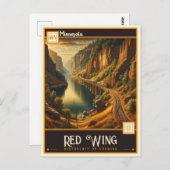 Red Wing, Minnesota |  Briefkaart (Voorkant / Achterkant)