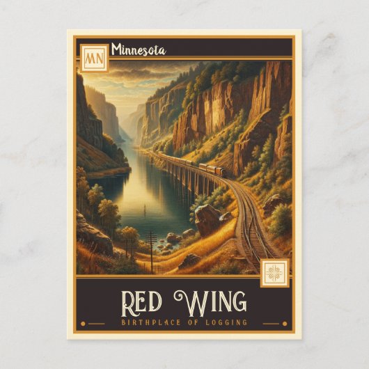Red Wing, Minnesota |  Briefkaart (Voorkant)