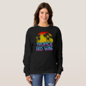 Red Wing Minnesota Funny Ironic Weather Trui (Voorkant volledig)