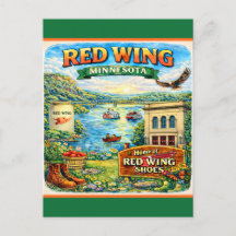 Red Wing, Minnesota Souvenir Prentbriefkaart