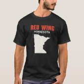 Red Wing Minnesota USA T-shirt (Voorkant)