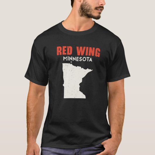 Red Wing Minnesota USA T-shirt (Voorkant)