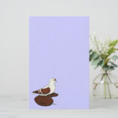 Red Wing Pigeon Briefpapier (Staand voorkant)