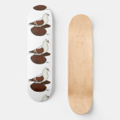 Red Wing Pigeon Skateboard (Voorkant)