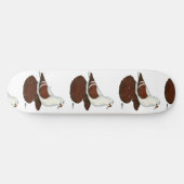 Red Wing Pigeon Skateboard (Horizontaal)