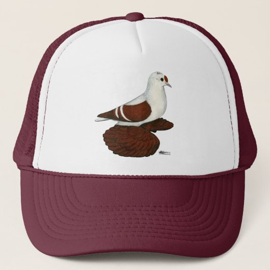 Red Wing Pigeon Trucker Pet (Voorkant)