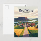 Red Wing USA Briefkaart (Voorkant / Achterkant)