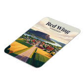 Red Wing USA Magneet (Linkerzijde)
