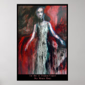 Red Winged Angel Poster (Voorkant)