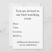 Red-Winged Blackbird, John Audubon Kaart (Achterkant)