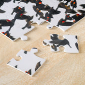 Red Winged Blackbird Murmurmurmuration Puzzle Legpuzzel (Zijkant)