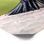 Red Winged Blackbird Singing Poster (Hoek)