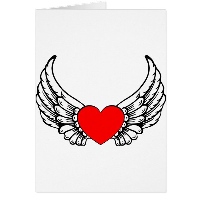 Red Winged Heart (Voorkant)