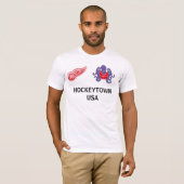 Red Wings Hockeytown t-shirt (Voorkant volledig)