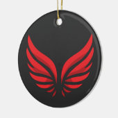 Red Wings Ornament (Links)