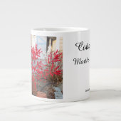 Red Winter Berries - Martha's wijngaard Grote Koffiekop (Voorkant)