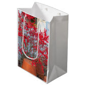 Red Winter Berries - Martha's wijngaard Medium Cadeauzakje (Voorkant Gekanteld)