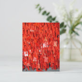 Red Wish Briefkaart (Staand voorkant)