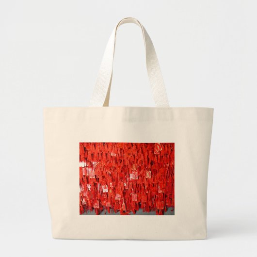 Red Wish Grote Tote Bag (Voorkant)